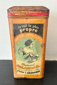 Vintage French 1920's Advertising Tin
