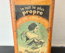 Vintage French 1920's Advertising Tin