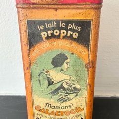 Vintage French 1920's Advertising Tin