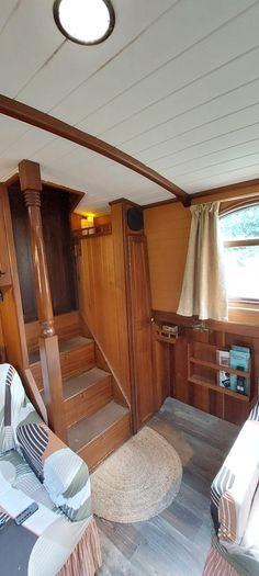 52' Sagar Marine widebeam barge for off grid living