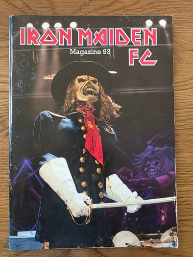 Iron Maiden Fan Club Magazines. Multiple Issues incl. number 100 & 99.5