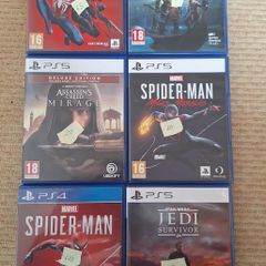 6 Play Station Games