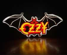 Ozzy Osbourne Bat Lightbox