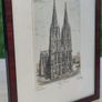 Original etching of Cologne Cathedral by Richard Adler Image 2