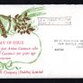 1959 Ireland Bicentenary of the Foundation of the Guinness Brewery in Dublin Commemorative Stamp Presentation Pack in envelope with First Day Cover of 3p (FDC). Issued to shareholders with Mint set of stamps Image 2