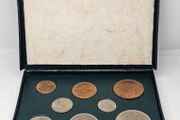 Ireland 1949 1951 1952 1953 Coin Set Half Crown to Farthing Superb Condition Coins!!