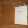 Handmade leather personal size notebook passport diary holder 17cm x 11cm with 4 elastics to hold your notebooks diaries etc and also a pen loop and a handmade notebook also FREE STANDARD POSTAGE INCLUDED Image 6