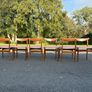 Vintage Retro Danish Teak chairs in the manner of Skovby, Mobelfabrik 1970s, Set of 6 Image 2