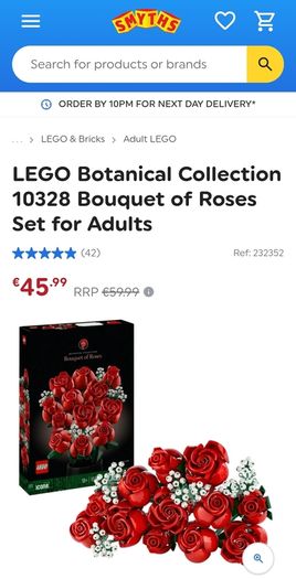Lego Bouquet of Roses