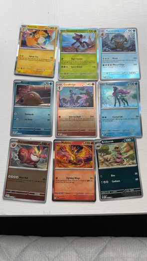 Pokemon Phantasmal Flames Rare/ Reverse Holo/Holo