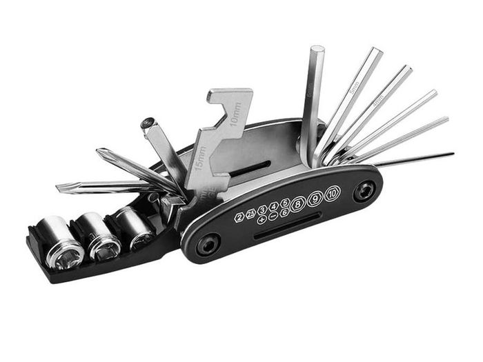 New Handy 16 in 1 Bike Bicycle Multi Repair Tool Set Kit Hexagon Wrench #1451