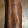 Leather Pouch Canister WWI?? For Binoculars? Thermos Flask? Huntsman Flask Case? Image 9