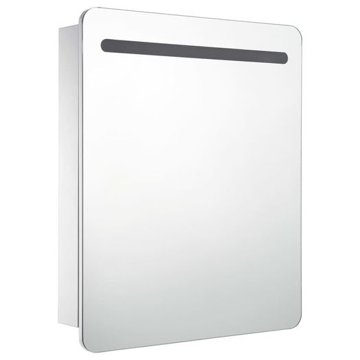 LED Bathroom Mirror Cabinet 68x9x80 cm