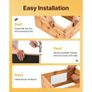 Bee Hive 20 Frame Bee Hives Starter Kit, Beeswax Coated Fir Wood, 1 Deep + 1 Medium Bee Boxes Langstroth Beehive Kit, Transparent Acrylic Windows with Foundations for Beginners Pro Beekeepers Image 4