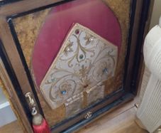 Vintage / antique mitre framed