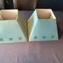 2 teal lampshades Image 2