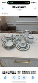 Fine Bone China Tea & Dinner Set