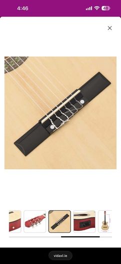 Western Classical Cutaway Guitar with Equalizer and 6 Strings