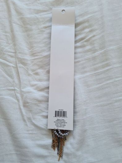 53" Gray Round Bead Wrap Necklace by Hildie & Jo