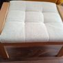 Barely Used IKEA POANG Armchair with Footstool in Dundalk Image 2