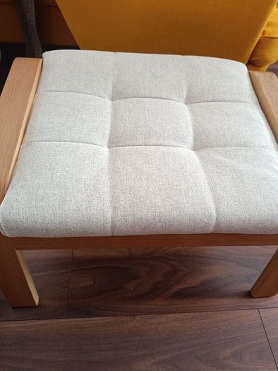 Barely Used IKEA POANG Armchair with Footstool in Dundalk