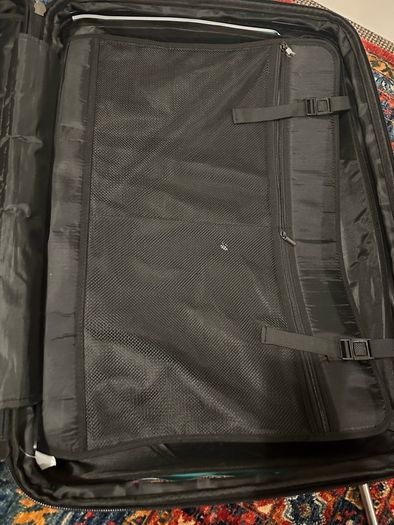 Lugage suitcase large expandable with transparent front
