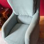 armchair (pale blue) Image 4
