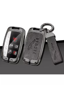 Car Smart Remote Leather Key Case Cover Fob Protector For Jaguar. Free Postage!