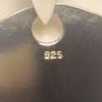 Sterling Silver Solid Dog Tag and Chain Image 7