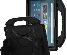 For Amazon Fire Max 11 2023 13th Gen Kids Case Shockproof Cover With Stand - Black
