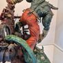 killer croc statue 3d printed and custom painted Image 9