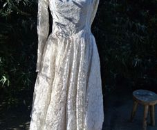 Vintage Laced Wedding Dress