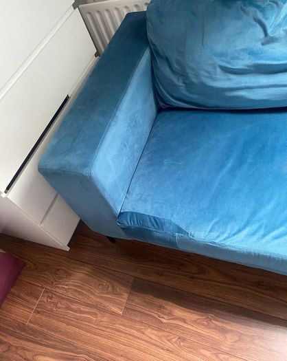 Three Seater Teal Couch