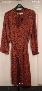 Animal print dress