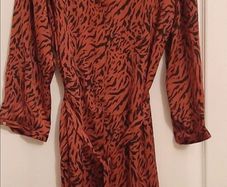 Animal print dress