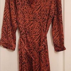 Animal print dress