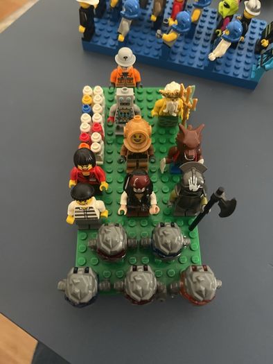 Large genuine LEGO minifigure collection