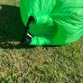 Kids air sofa / chill bag - bright green Image 3