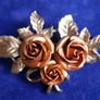 Vintage  Rose  Brooch Image 8