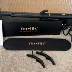 360 degree auto rotating curling iron/tongs BNIB