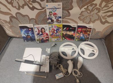 Nintendo Wii, Mario Kart, Steering Wheels, HDMI adapter