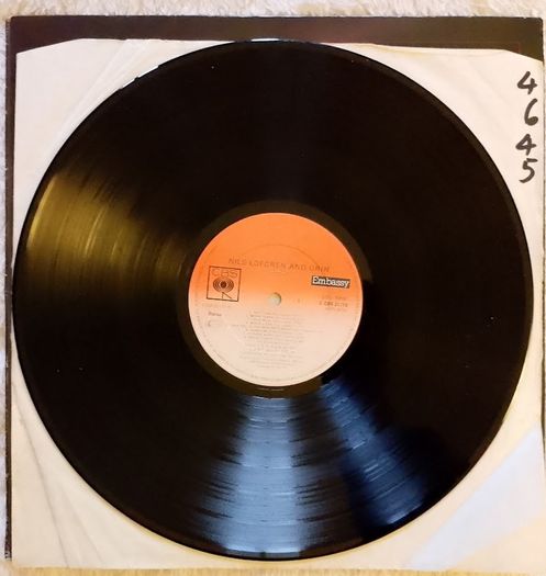 Nils Lofgren & Grin LP (1979) UK 1st Pressing Classic Rock Compilation Springsteen E-Street Band EX+