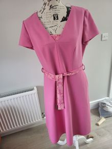 Reduced pink Hugo Boss dress