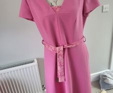 Reduced pink Hugo Boss dress