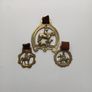 antique Horse medallions Image 2