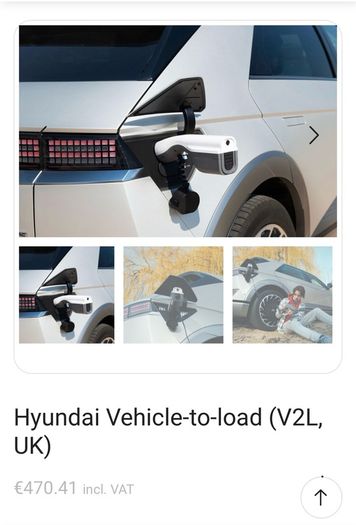 V2L adapter Hyundai