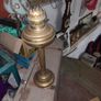antique brass candle holder Image 5