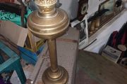 antique brass lamp