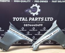 Mercedes-benz c class w205 2017-21 wing fenders