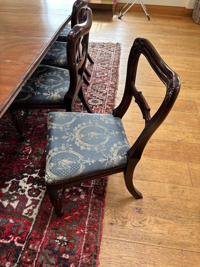 Antique Dining Table & Chairs